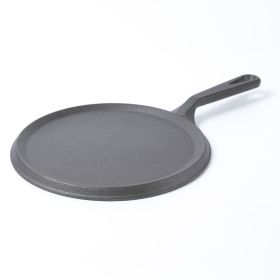 HAWOK Cast Iron Round Griddle, Pre-seasoned Comal Pan, 9.5" Crepe Maker Pan HAWOK Cast Iron Round Griddle, Pre-seasoned Comal Pan, 9.5" Crepe Maker Pan